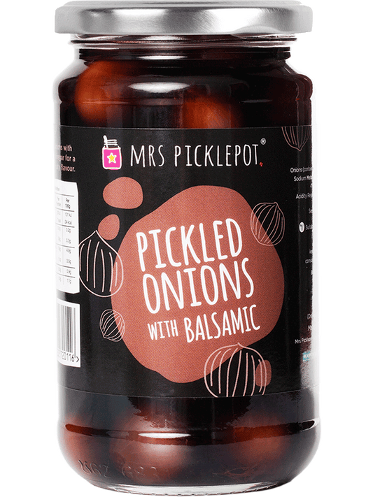 Classic Pickled onions with Balsamic