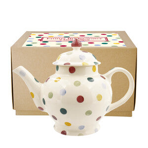 Emma Bridgewater- Polka Dot 4 mug Teapot